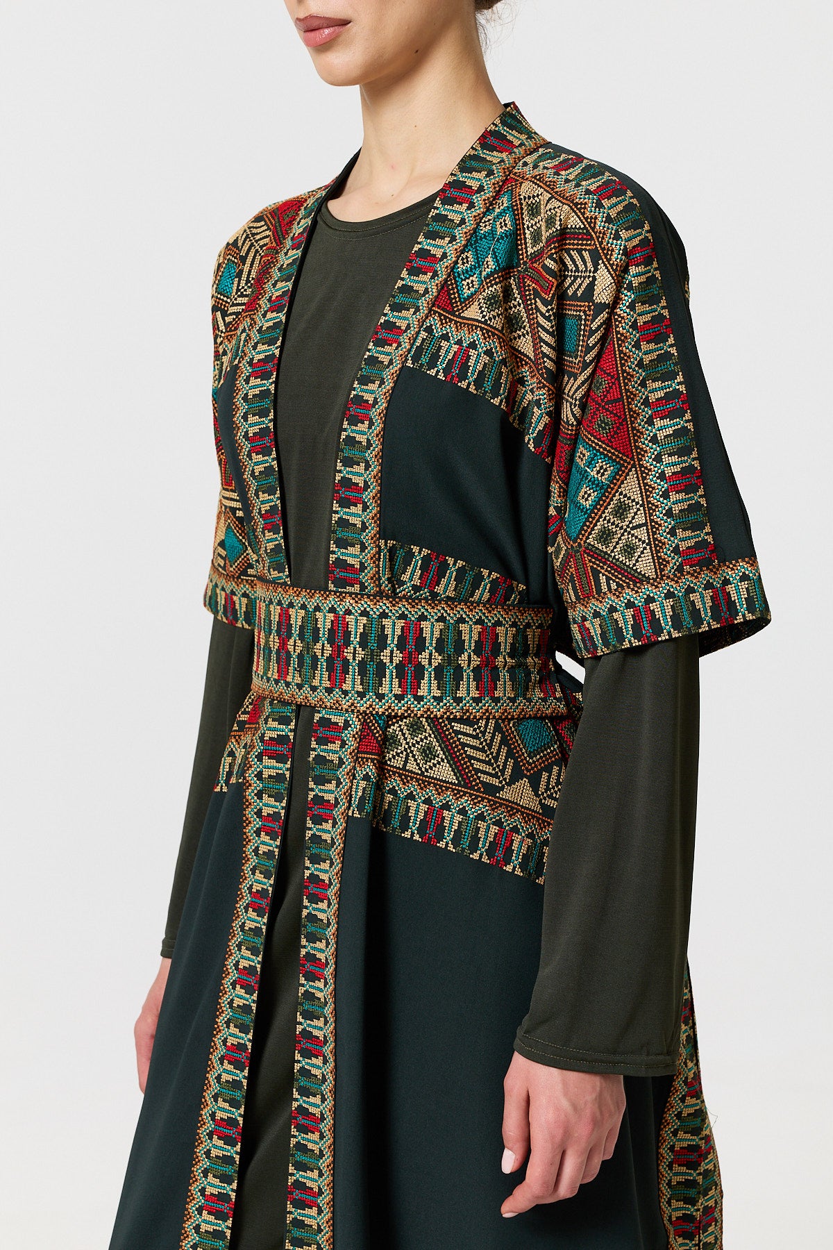 Toujan Kaftan - Green