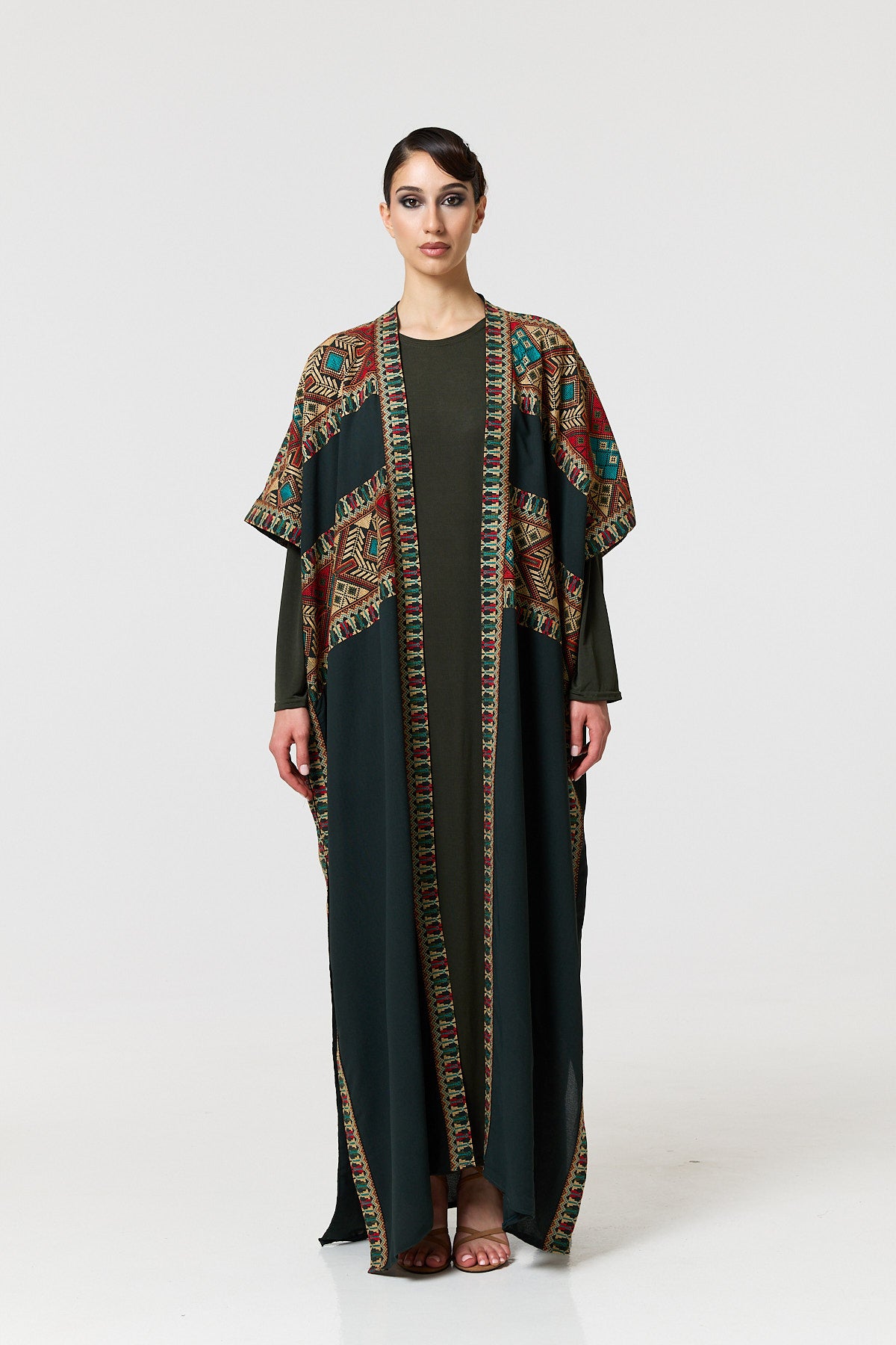 Toujan Kaftan - Green