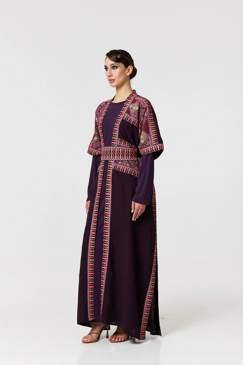 Toujan Kaftan - Purple