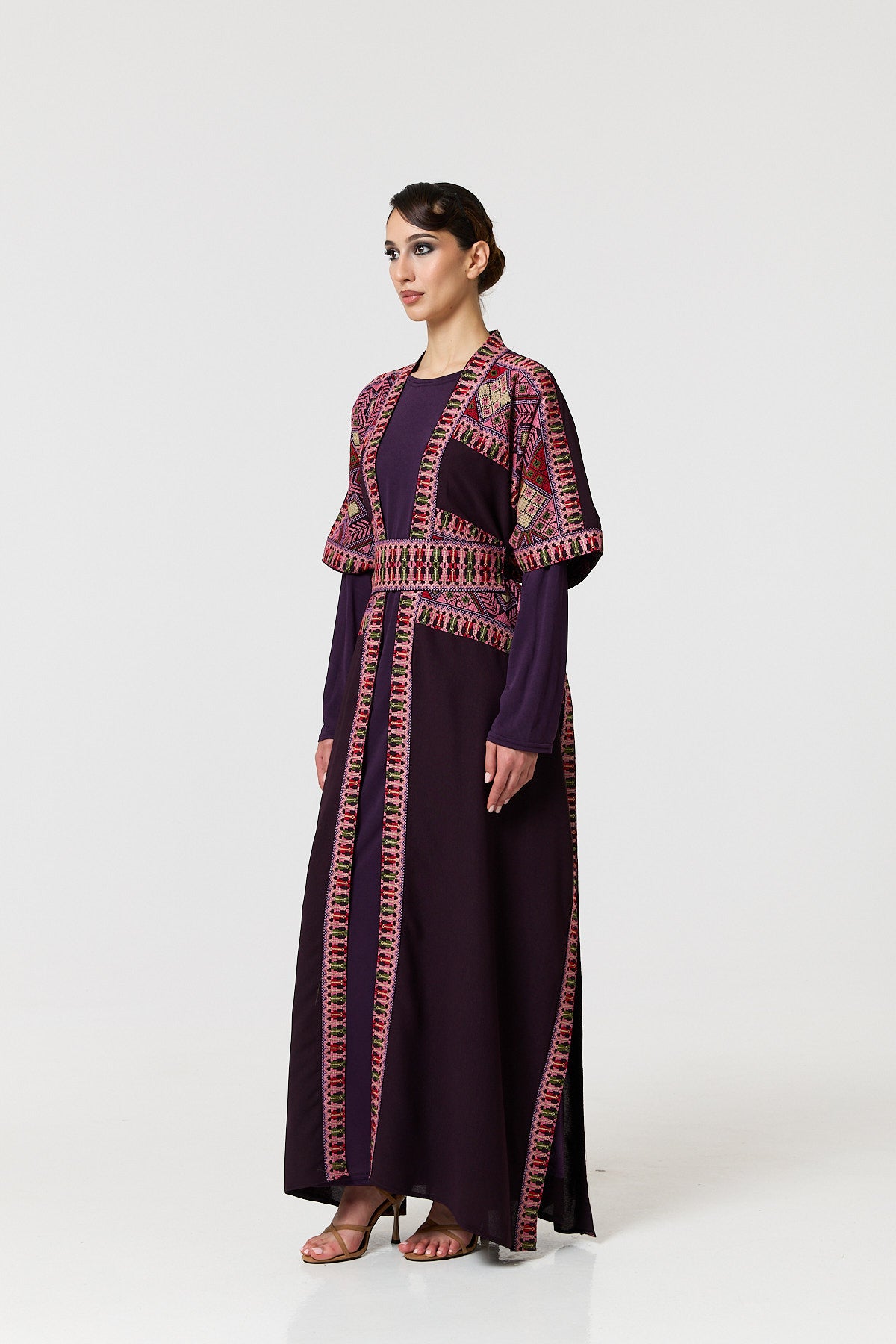 Toujan Kaftan - Purple