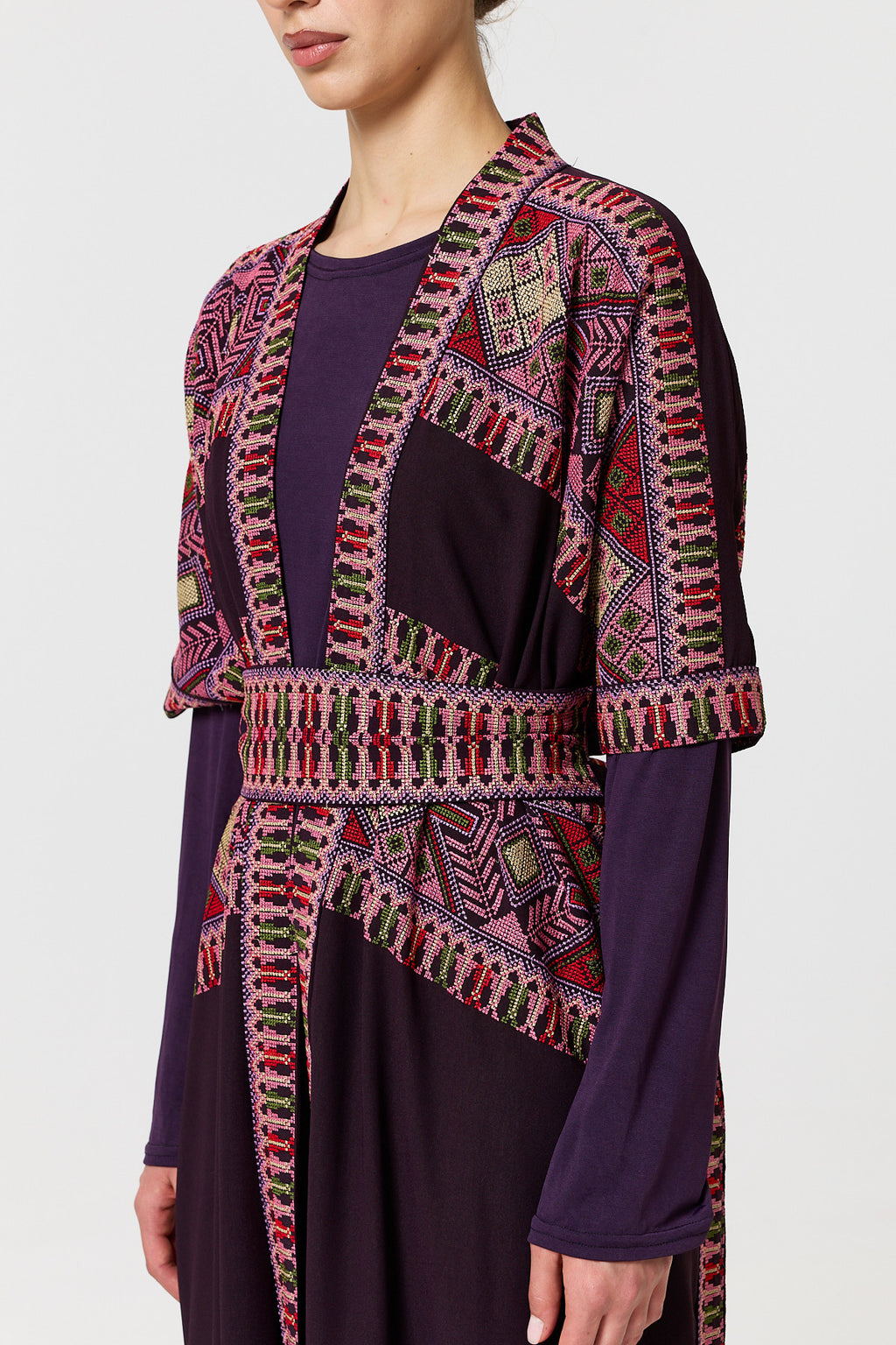 Toujan Kaftan - Purple