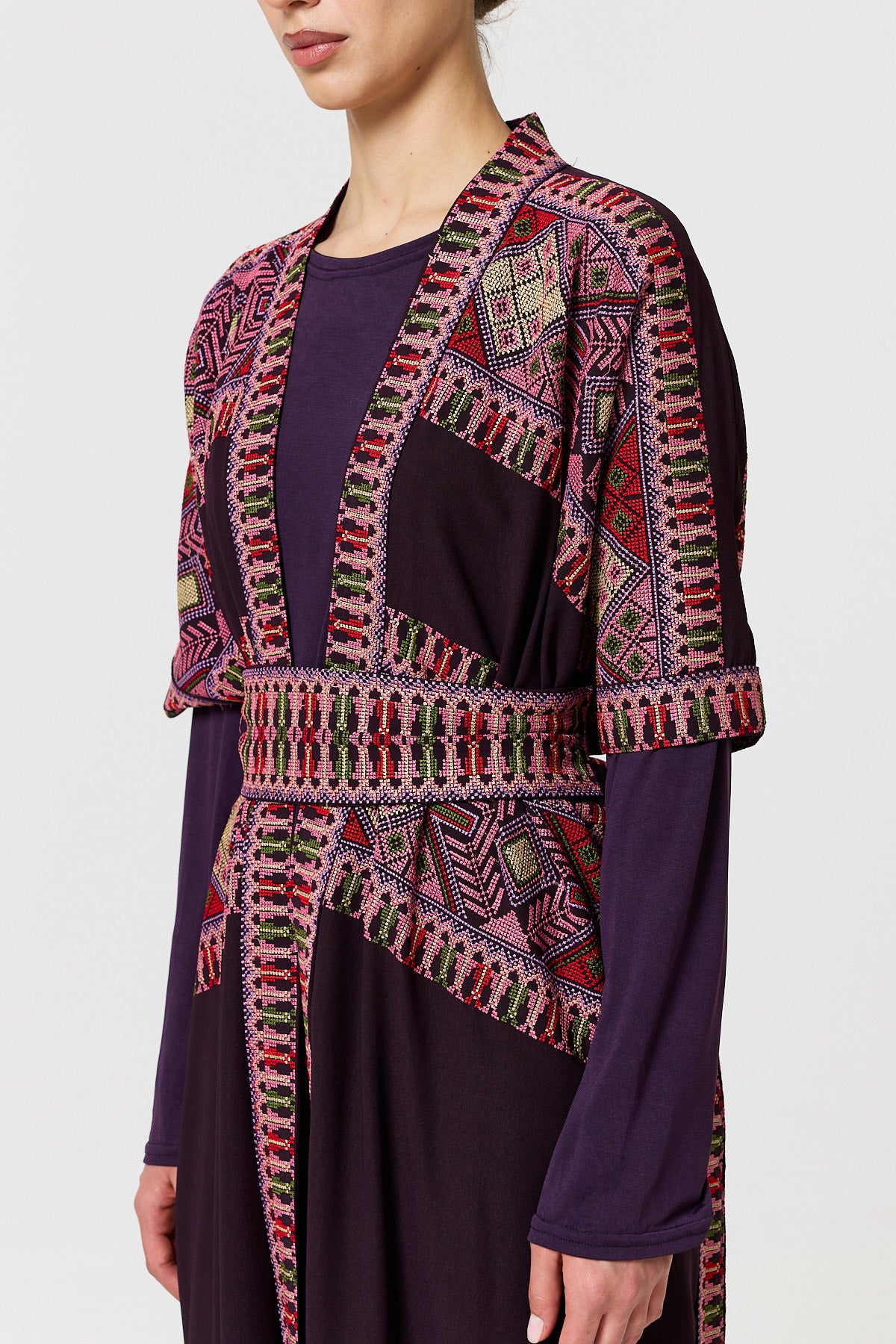 Toujan Kaftan - Purple