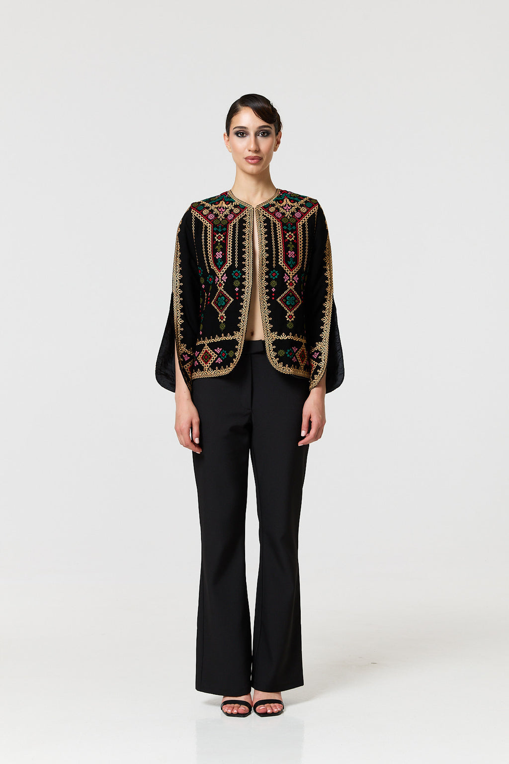 Tuhfa Jacket - Black Multi