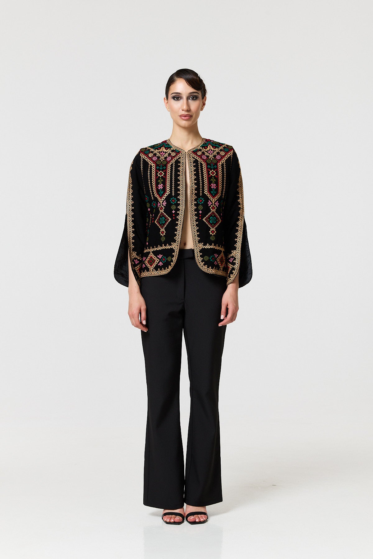 Tuhfa Jacket - Black Multi