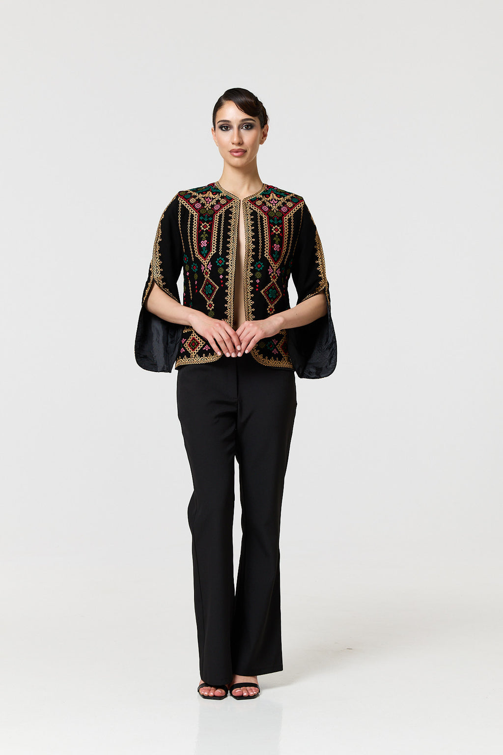 Tuhfa Jacket - Black Multi
