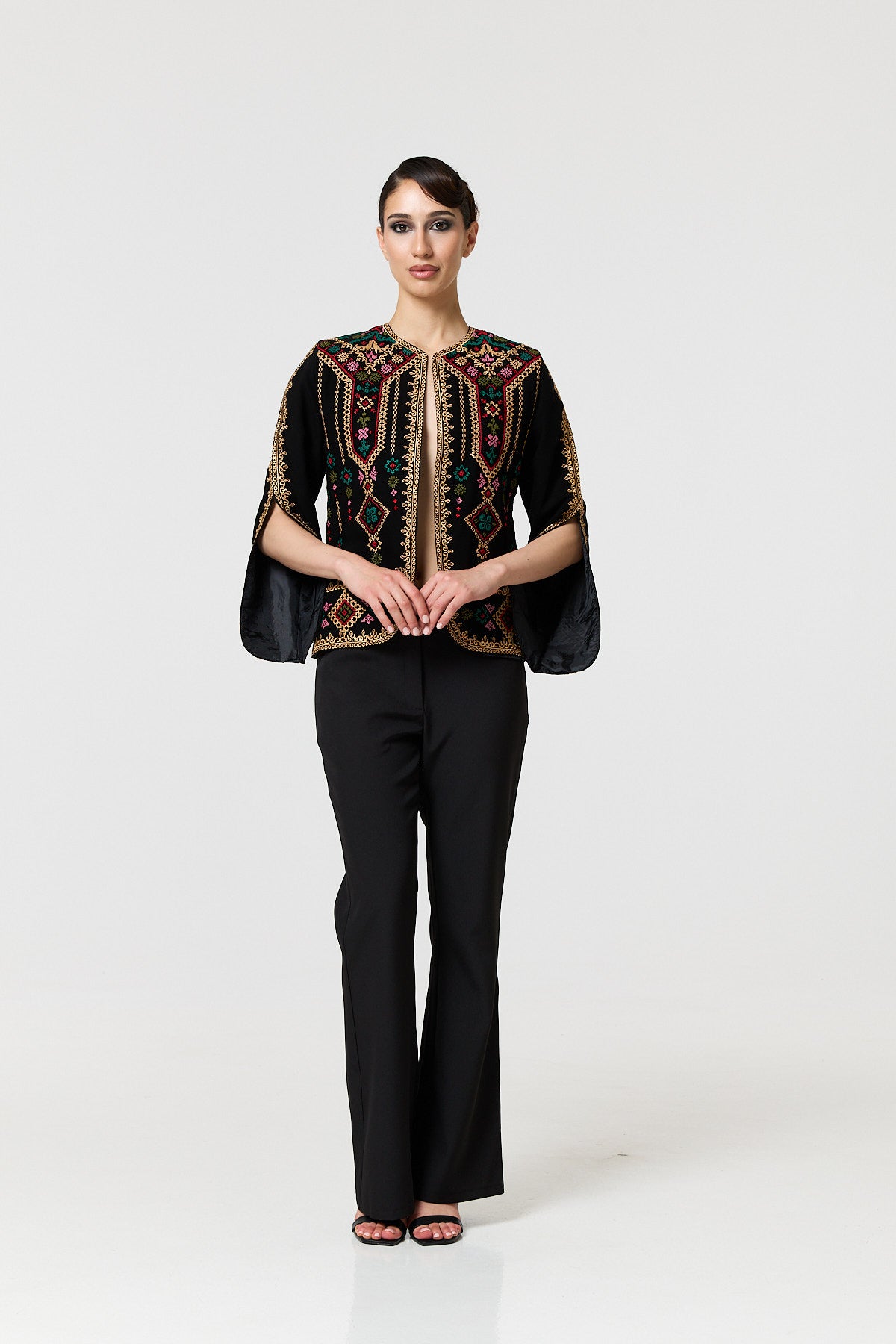 Tuhfa Jacket - Black Multi