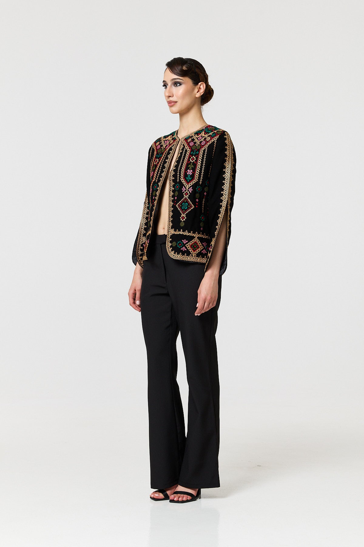 Tuhfa Jacket - Black Multi