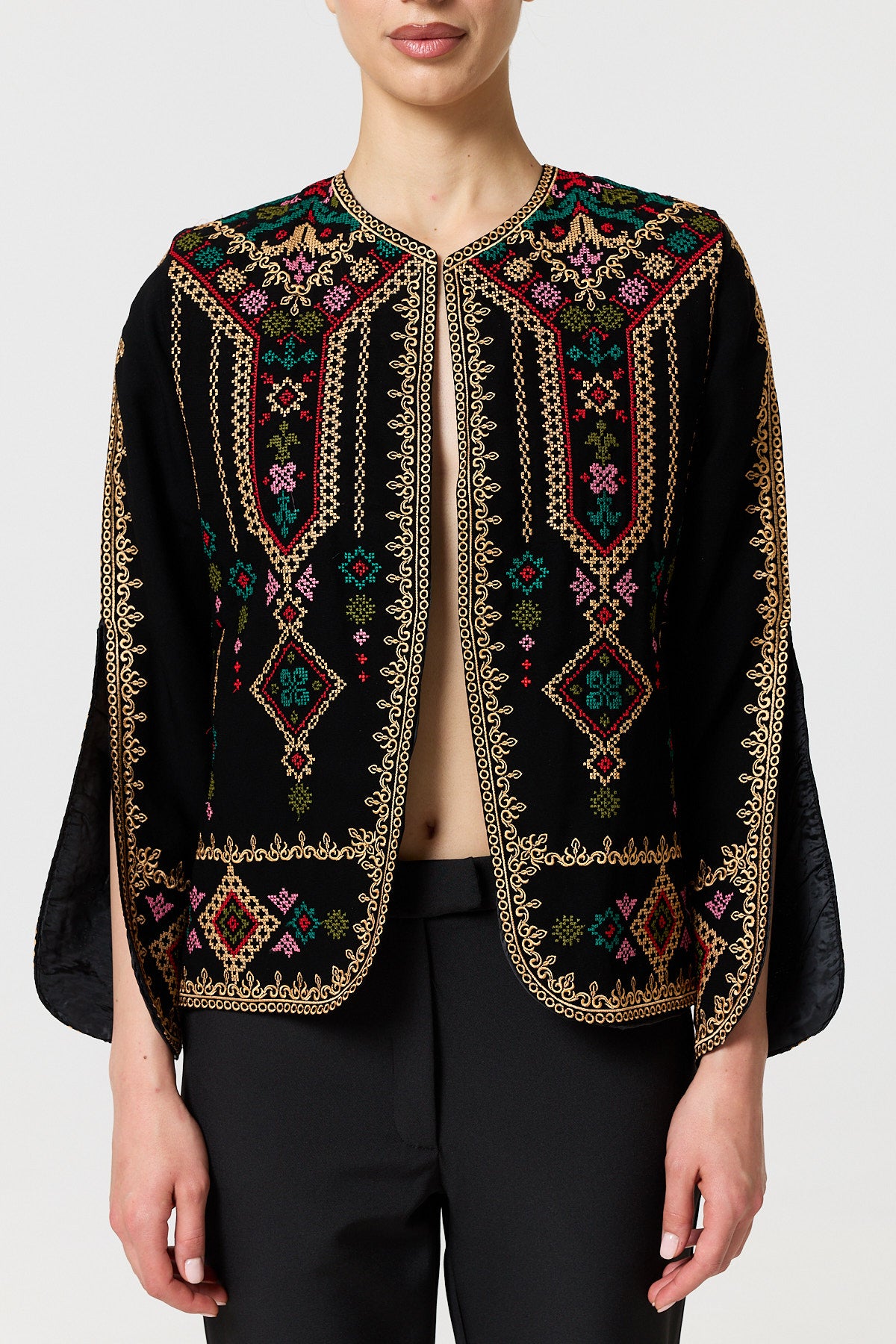 Tuhfa Jacket - Black Multi