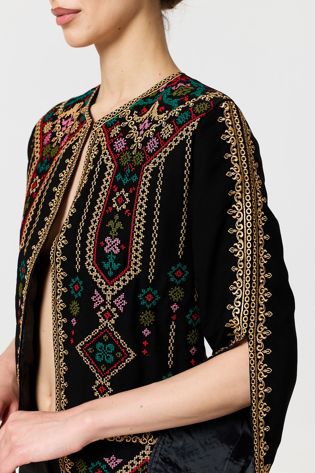 Tuhfa Jacket - Black Multi