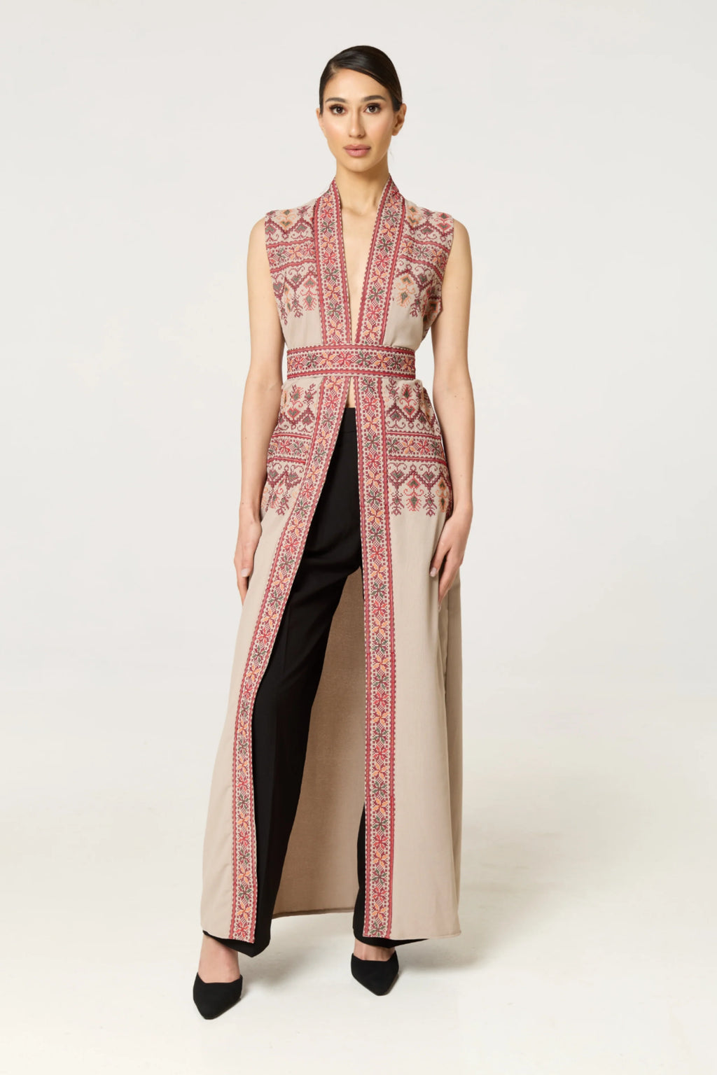 Tarfah Kaftan - Cream