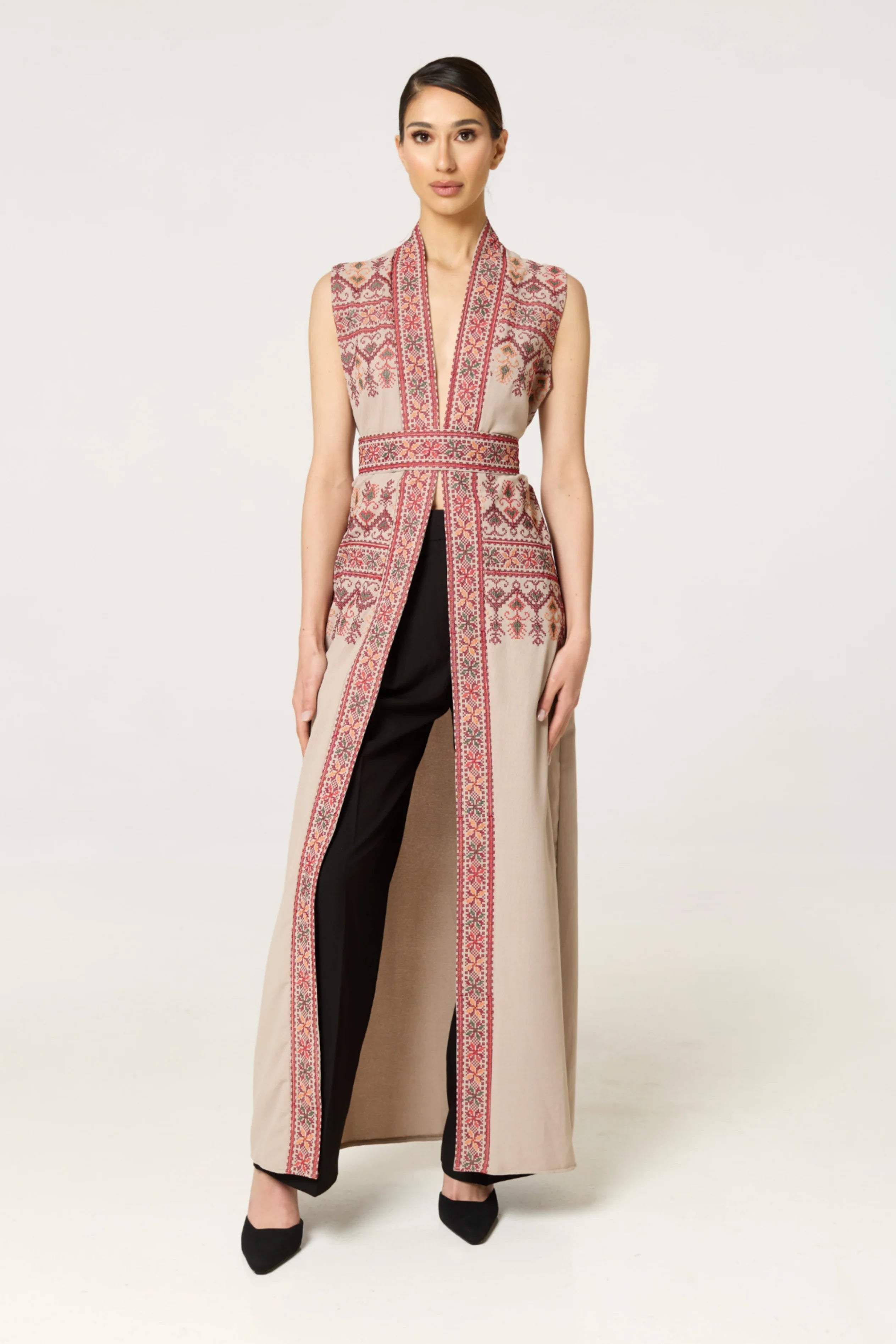 Tarfah Kaftan - Cream