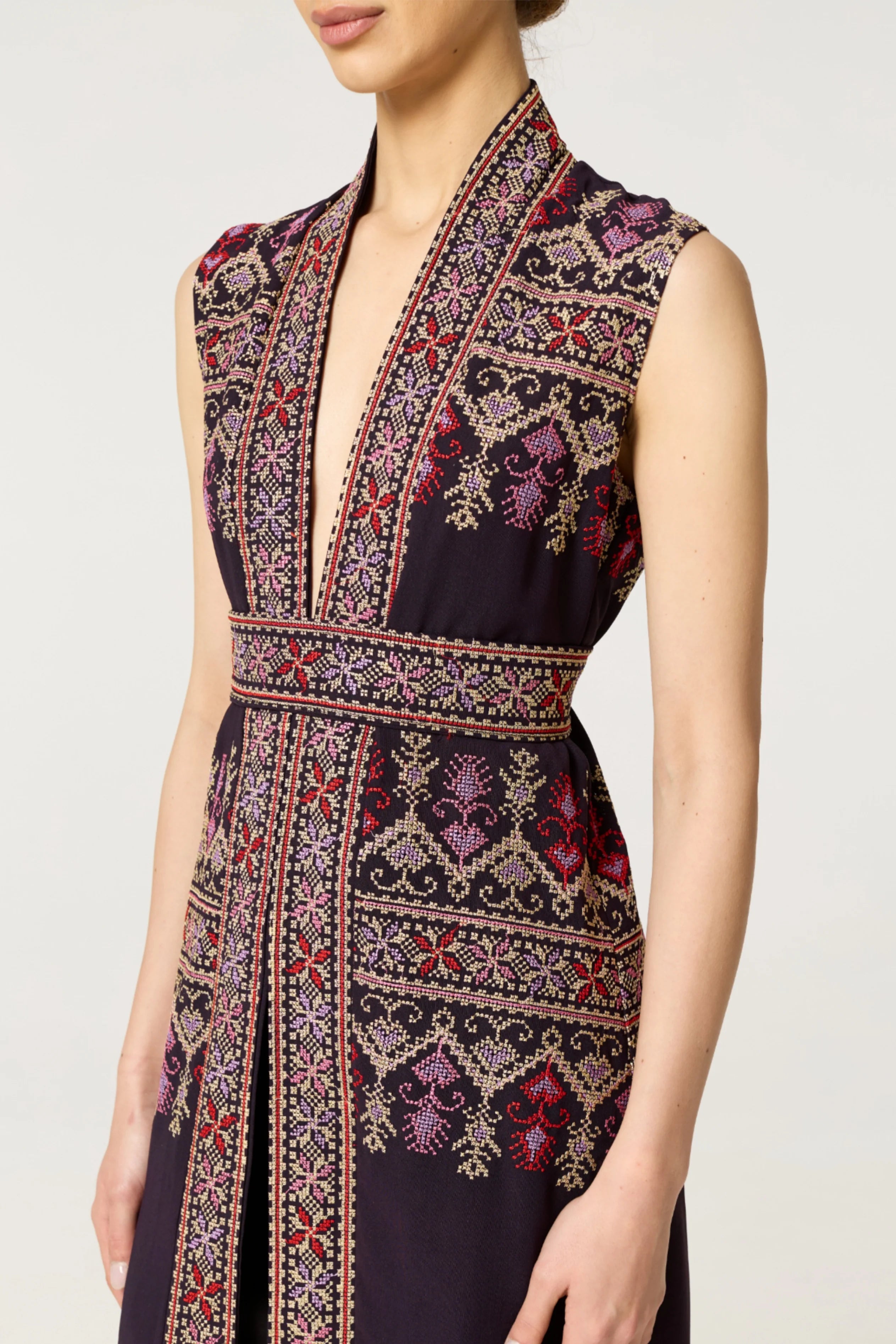 Tarfah Kaftan - Purple