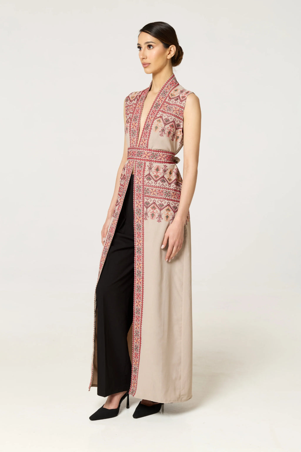 Tarfah Kaftan - Cream