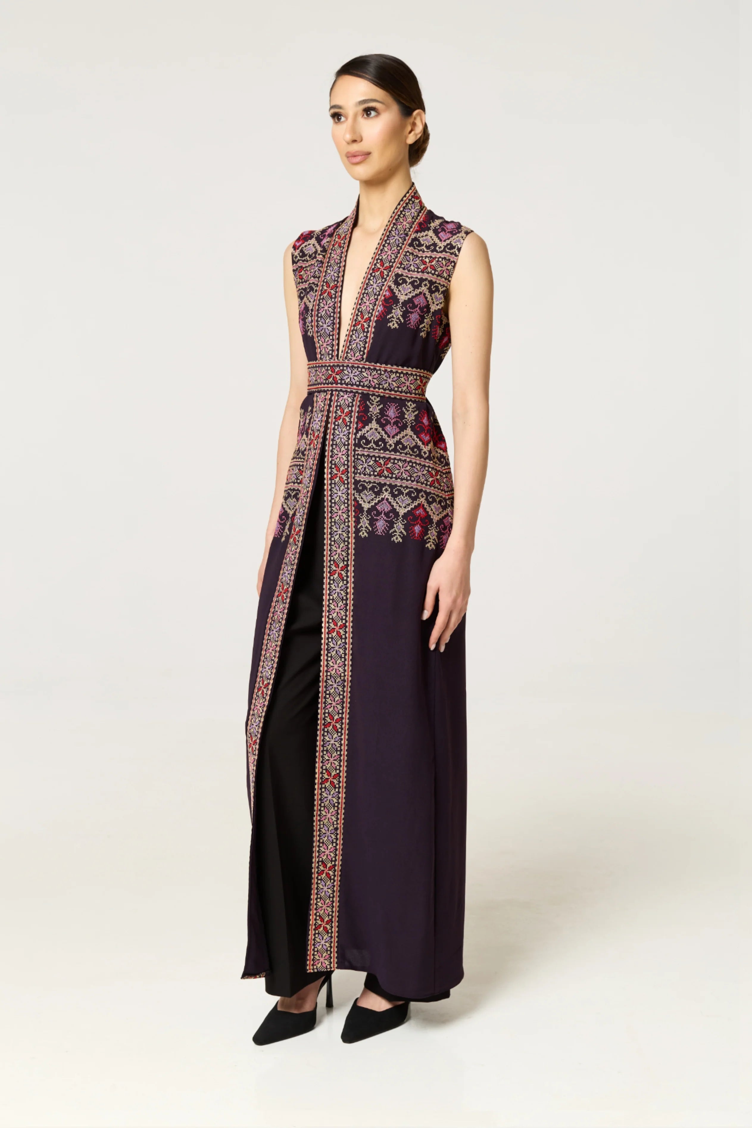 Tarfah Kaftan - Purple