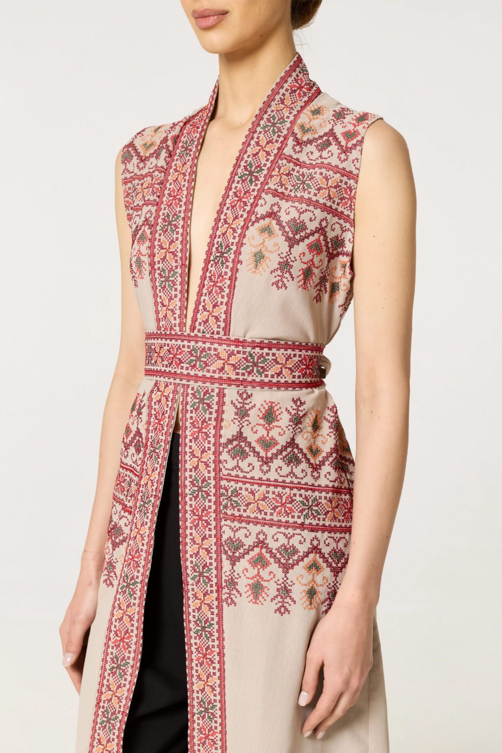 Tarfah Kaftan - Cream
