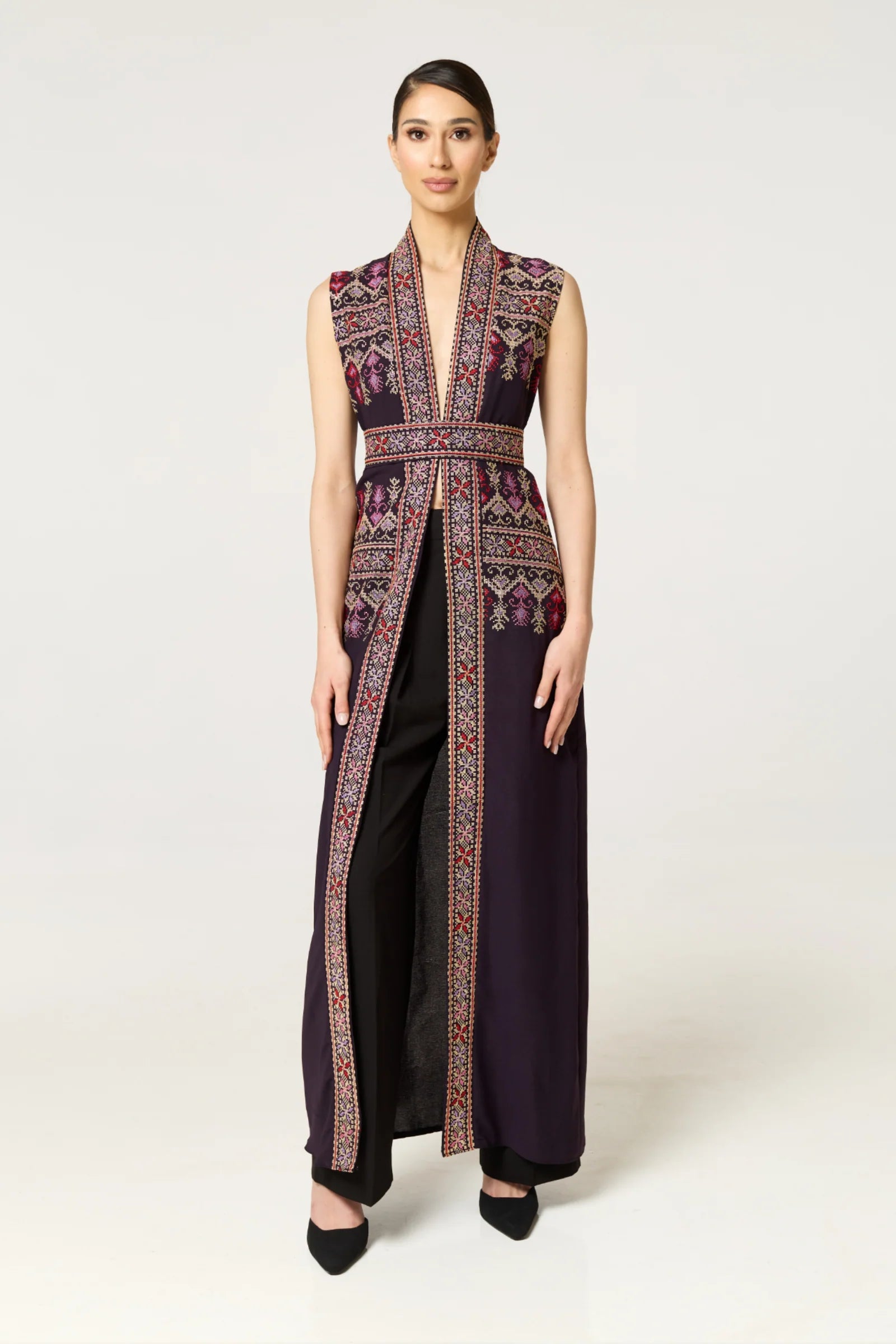 Tarfah Kaftan - Purple